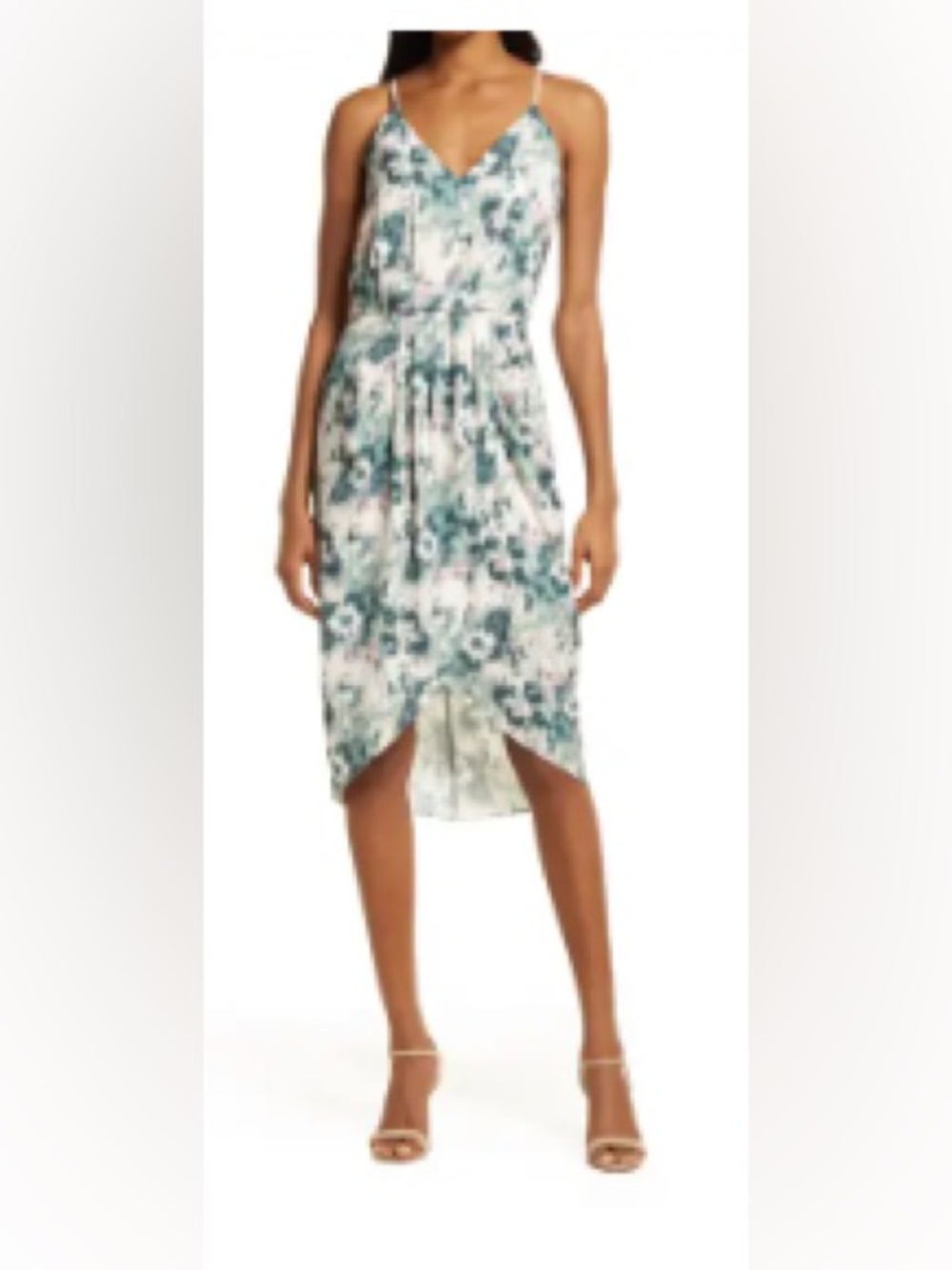 Chelsea28 FAUX WRAP DRESS - Picture 1 of 11
